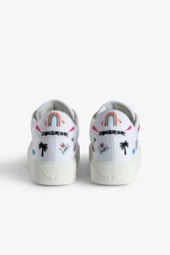 Zadig & Voltaire Formateurs^Baskets Basses Epaisses La Flash Zv1747