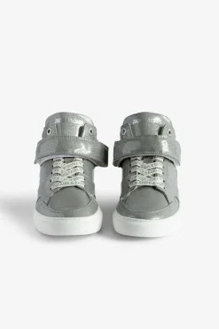 Zadig & Voltaire Formateurs^Baskets Brevetees Zv1747 Mid Flash Infinity