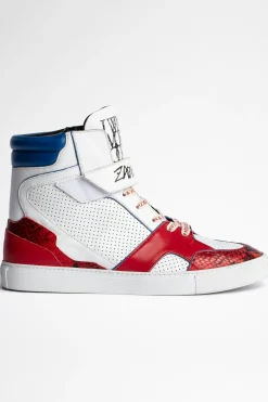 Zadig & Voltaire Chaussures^Baskets En Metal A Flash Eleve Zv1747