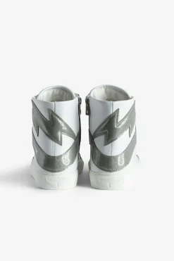 Zadig & Voltaire Formateurs^Baskets Montantes Brevetees Zv1747 High Flash Infinity