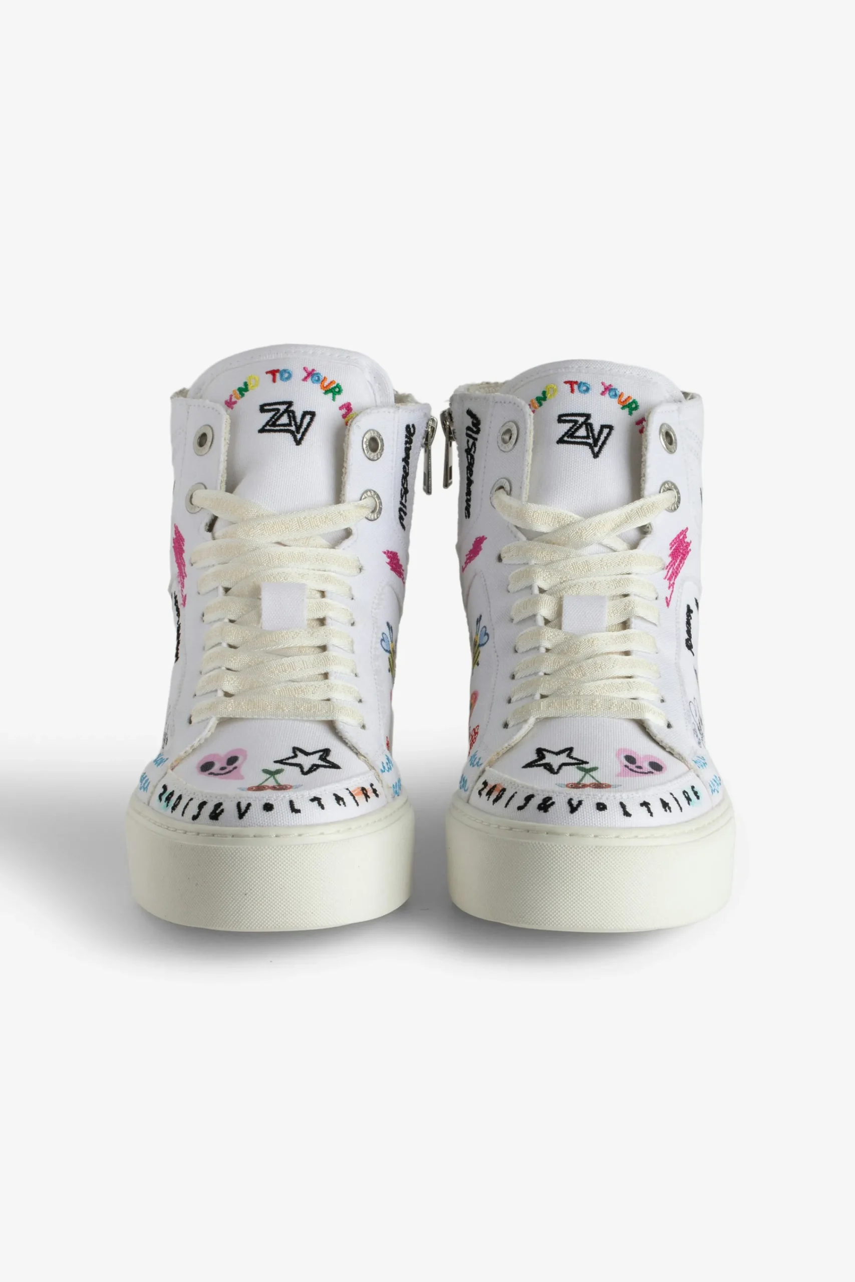 Zadig & Voltaire Formateurs^Baskets Montantes Epaisses High Flash Zv1747