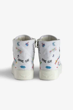 Zadig & Voltaire Formateurs^Baskets Montantes Epaisses High Flash Zv1747