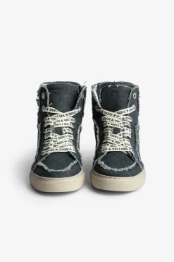 Zadig & Voltaire Formateurs^Baskets Montantes Zv1747 High Flash