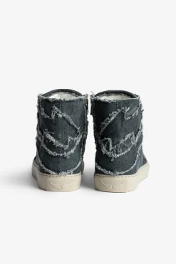 Zadig & Voltaire Formateurs^Baskets Montantes Zv1747 High Flash