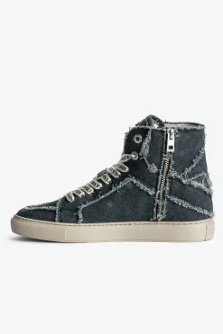 Zadig & Voltaire Formateurs^Baskets Montantes Zv1747 High Flash