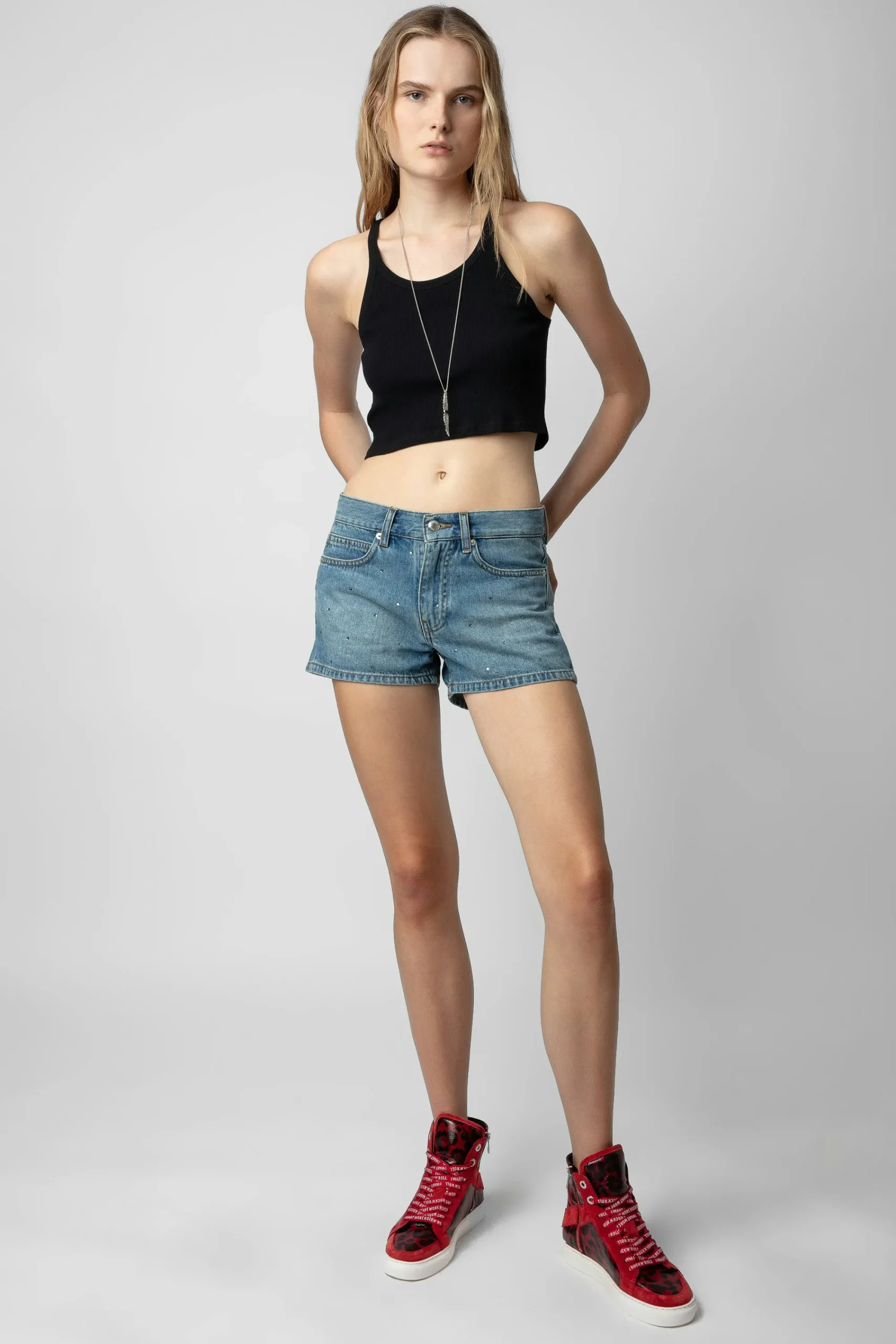 Zadig & Voltaire Formateurs^Baskets Montantes Zv1747 High Flash