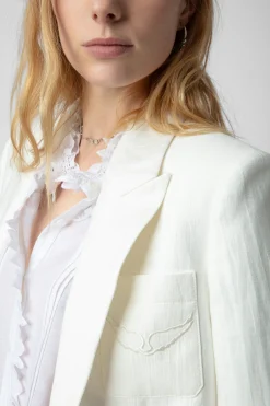 Zadig & Voltaire Vestes^Blazer En Lin Vow