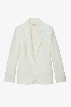 Zadig & Voltaire Vestes^Blazer En Lin Vow