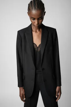 Zadig & Voltaire Costumes^Blazer Etoile Strass Viva