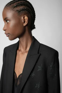 Zadig & Voltaire Costumes^Blazer Etoile Strass Viva
