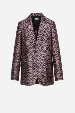 Zadig & Voltaire Costumes^Blazer Jacquard Leopard Vegy