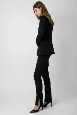 Zadig & Voltaire Unisexe^Blazer Vanille A Strass