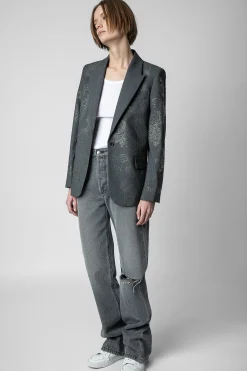 Zadig & Voltaire Vestes^Blazer Venus Strass