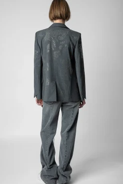 Zadig & Voltaire Vestes^Blazer Venus Strass