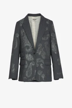 Zadig & Voltaire Vestes^Blazer Venus Strass