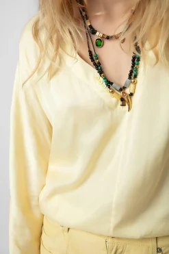 Zadig & Voltaire Chemises Et Hauts^Blouse En Satin Tonastir