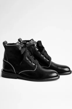 Zadig & Voltaire Bottes^Bottines A Clous Laureen Roma