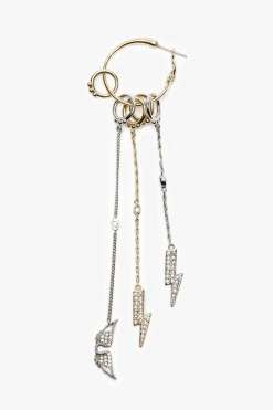 Zadig & Voltaire Bijoux^Boucle D'Oreille Unique Mila Flash