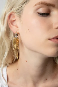 Zadig & Voltaire Bijoux^Boucle D'Oreille Unique Surdimensionnee Rock Over