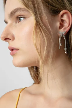 Zadig & Voltaire Bijoux^Boucles D'Oreilles Noeud De Roche