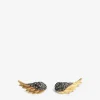 Zadig & Voltaire Bijoux^Boucles D'Oreilles Plumes De Roche