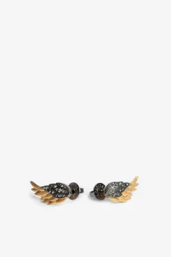 Zadig & Voltaire Bijoux^Boucles D'Oreilles Plumes De Roche