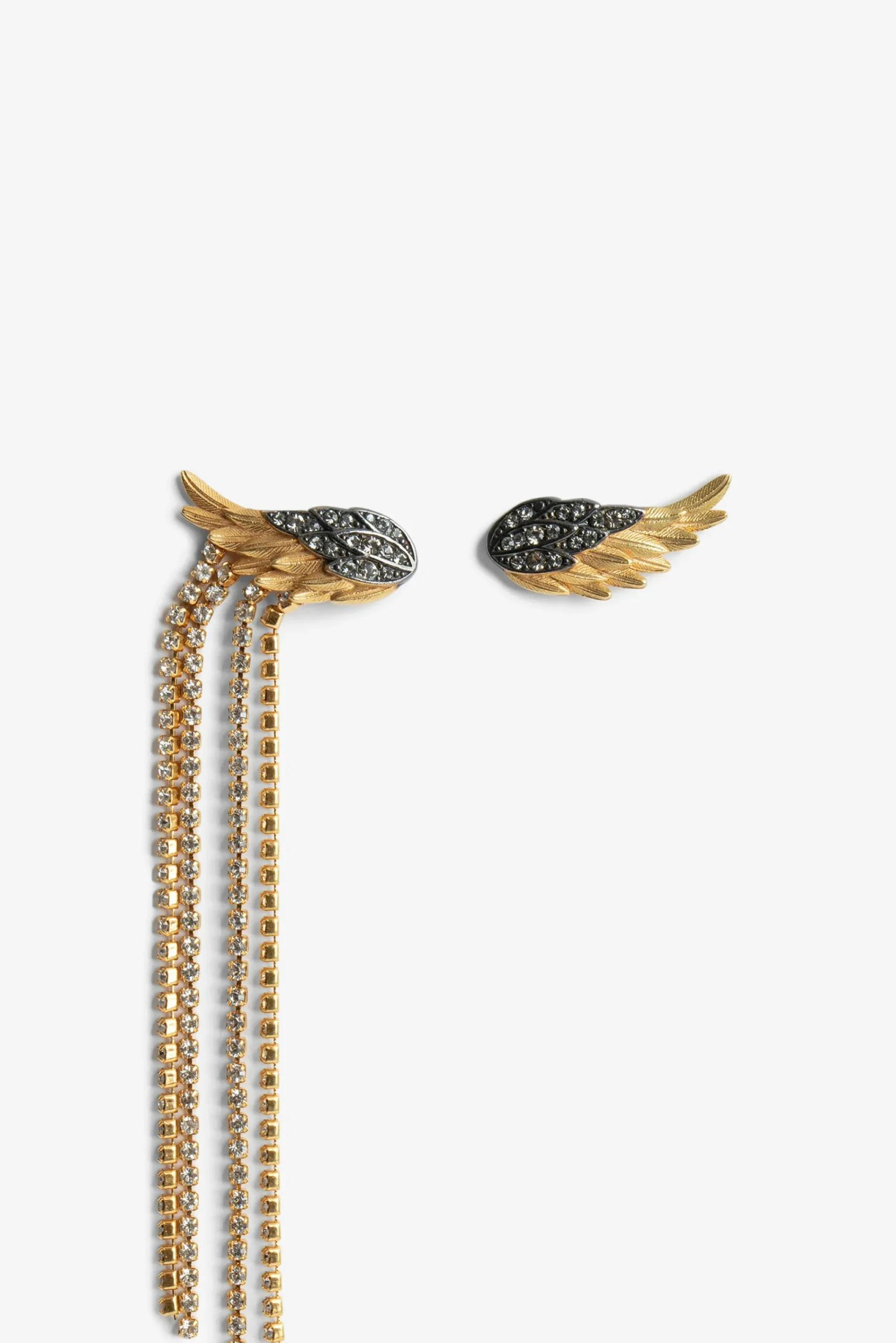 Zadig & Voltaire Bijoux^Boucles D'Oreilles Plumes De Roche