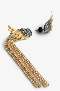 Zadig & Voltaire Bijoux^Boucles D'Oreilles Plumes De Roche