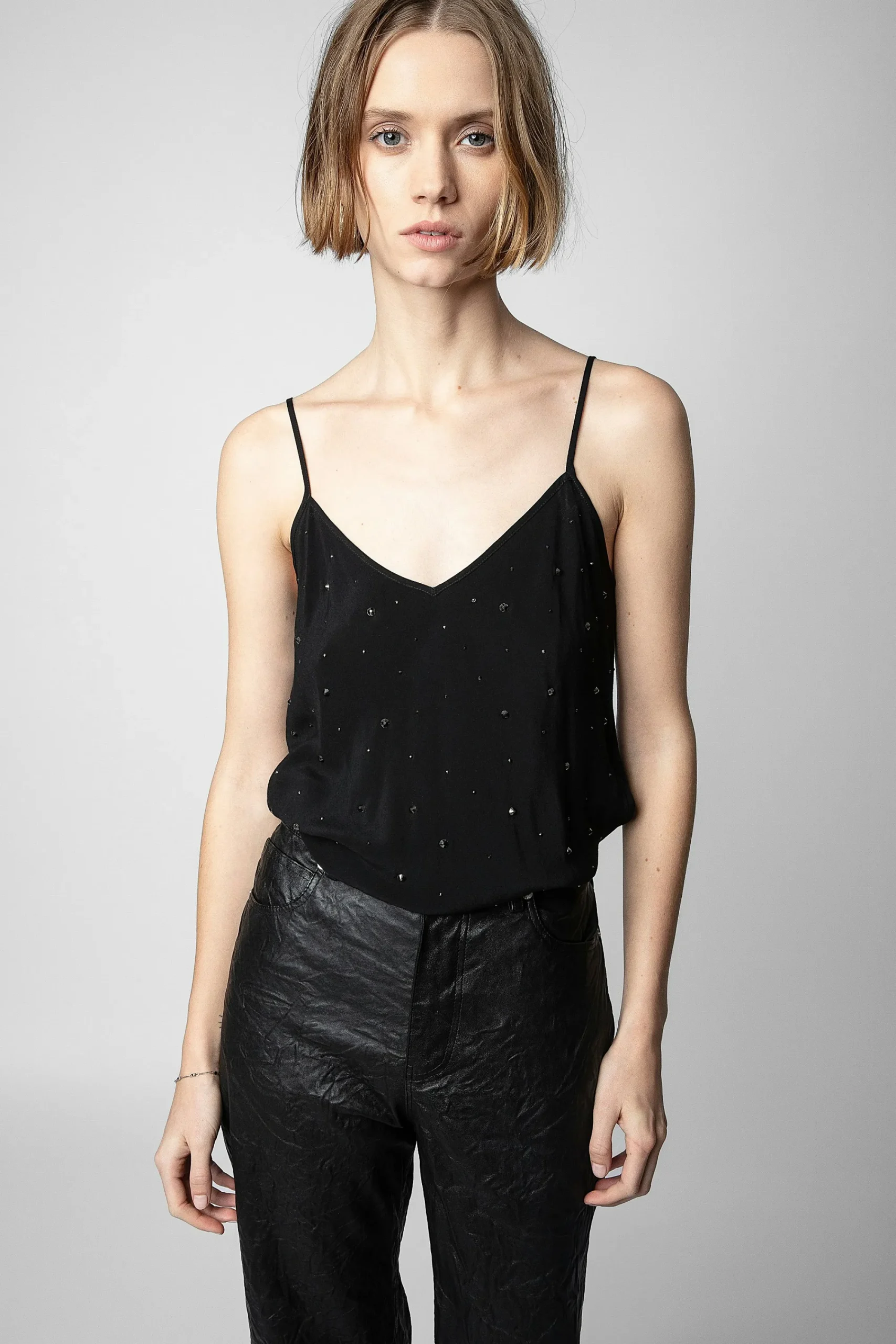 Zadig & Voltaire Chemises Et Hauts^Caraco Casel Doux Strass