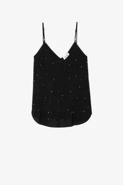 Zadig & Voltaire Chemises Et Hauts^Caraco Casel Doux Strass