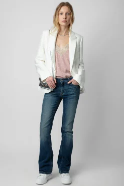 Zadig & Voltaire Chemises Et Hauts^Caraco Christy En Soie Jacquard