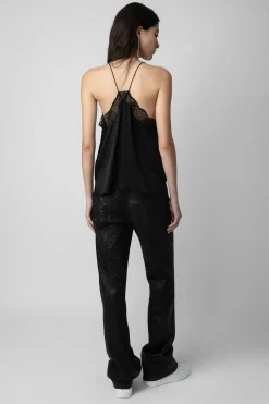 Zadig & Voltaire Chemises Et Hauts^Caraco Christy En Soie Jacquard