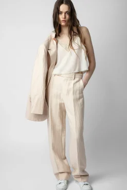 Zadig & Voltaire Chemises Et Hauts^Caraco Court En Soie Christy