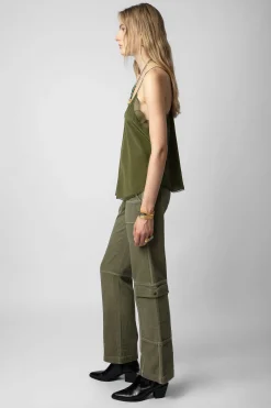 Zadig & Voltaire Chemises Et Hauts^Caraco En Soie Christy