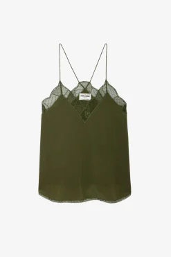 Zadig & Voltaire Chemises Et Hauts^Caraco En Soie Christy