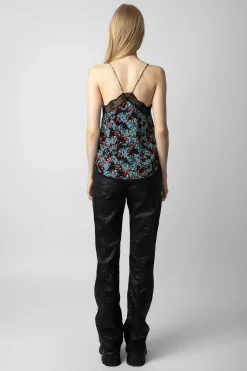 Zadig & Voltaire Chemises Et Hauts^Caraco En Soie Christy Thunder