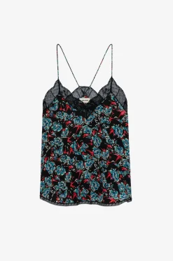 Zadig & Voltaire Chemises Et Hauts^Caraco En Soie Christy Thunder