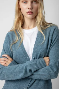 Zadig & Voltaire Pulls Et Gilets^Cardigan En Cachemire A Patch Jim