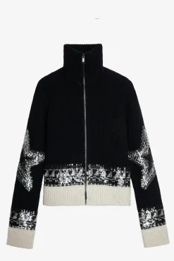 Zadig & Voltaire Unisexe^Cardigan En Cachemire A Paillettes Christa