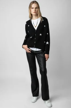 Zadig & Voltaire Pulls Et Gilets^Cardigan En Cachemire Etoiles Mirka