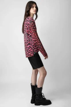 Zadig & Voltaire Pulls Et Gilets^Cardigan En Cachemire Leopard Mirka