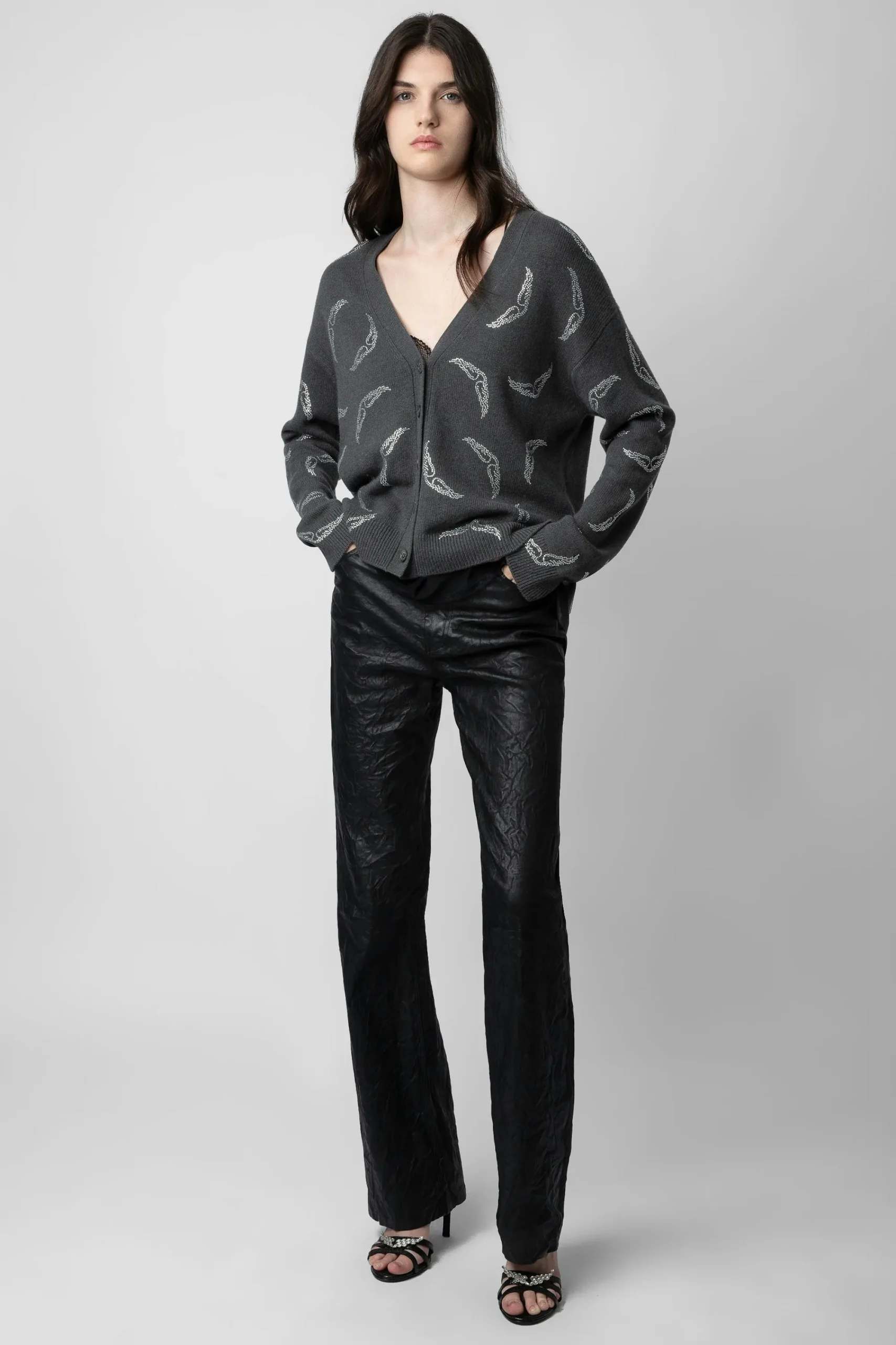 Zadig & Voltaire Pulls Et Gilets^Cardigan En Cachemire Mirka Diamante