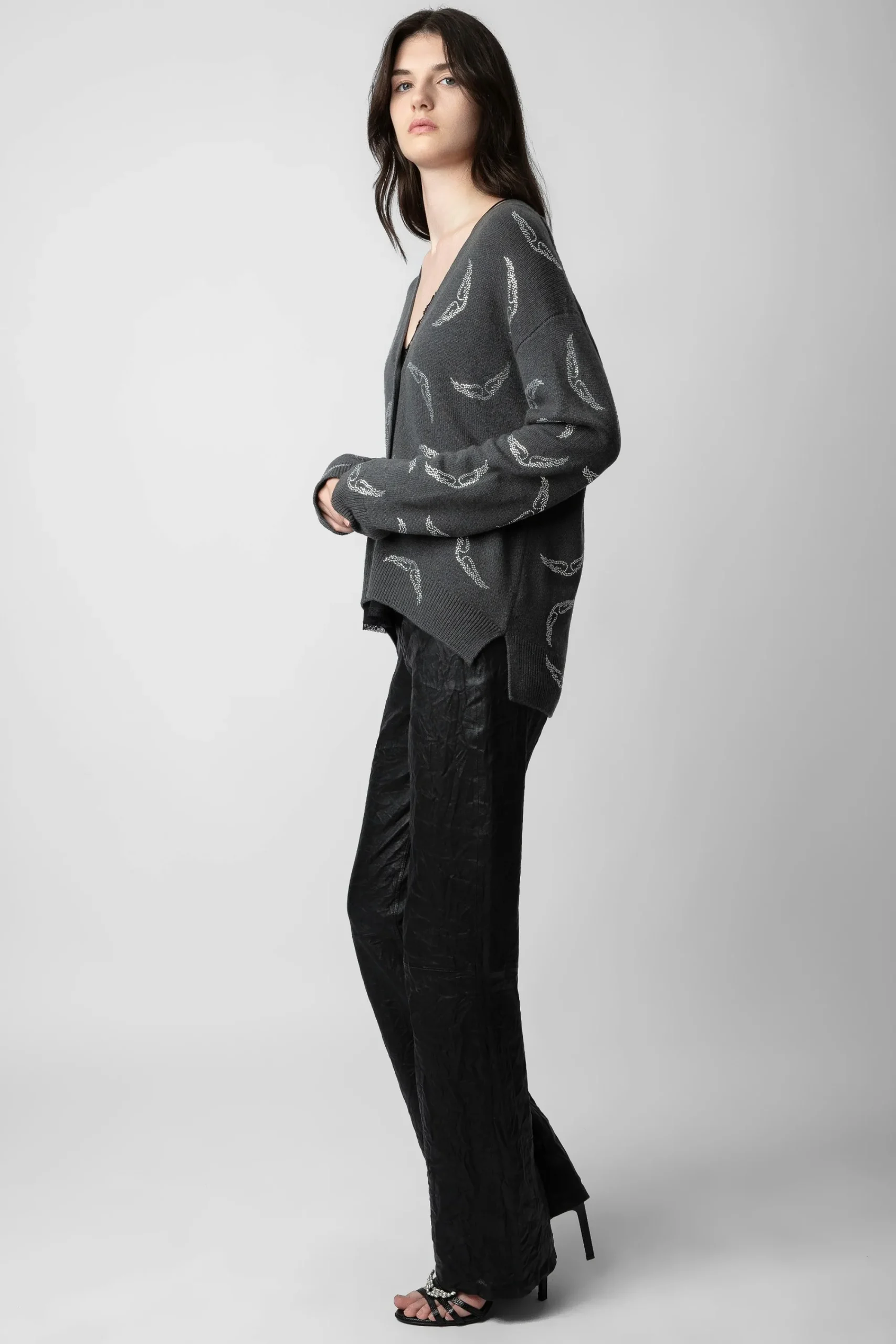 Zadig & Voltaire Pulls Et Gilets^Cardigan En Cachemire Mirka Diamante