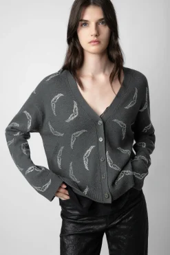 Zadig & Voltaire Pulls Et Gilets^Cardigan En Cachemire Mirka Diamante