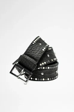 Zadig & Voltaire Ceintures^Ceinture De Lumiere Stellaire