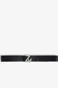 Zadig & Voltaire Ceintures^Ceinture Zv Initiale La Best