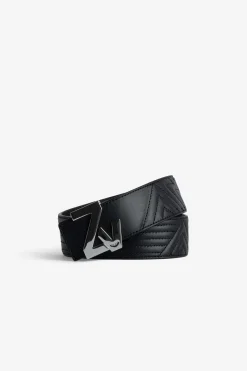 Zadig & Voltaire Ceintures^Ceinture Zv Initiale La Best