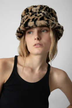 Zadig & Voltaire Casquettes Et Chapeaux^Chapeau Bob Leopard Sauvage