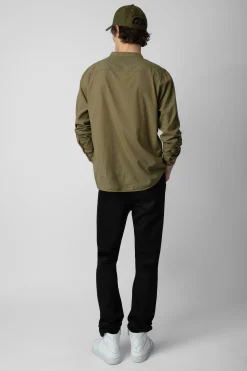 Zadig & Voltaire Chemises^Chemise A Col Bande Thibault