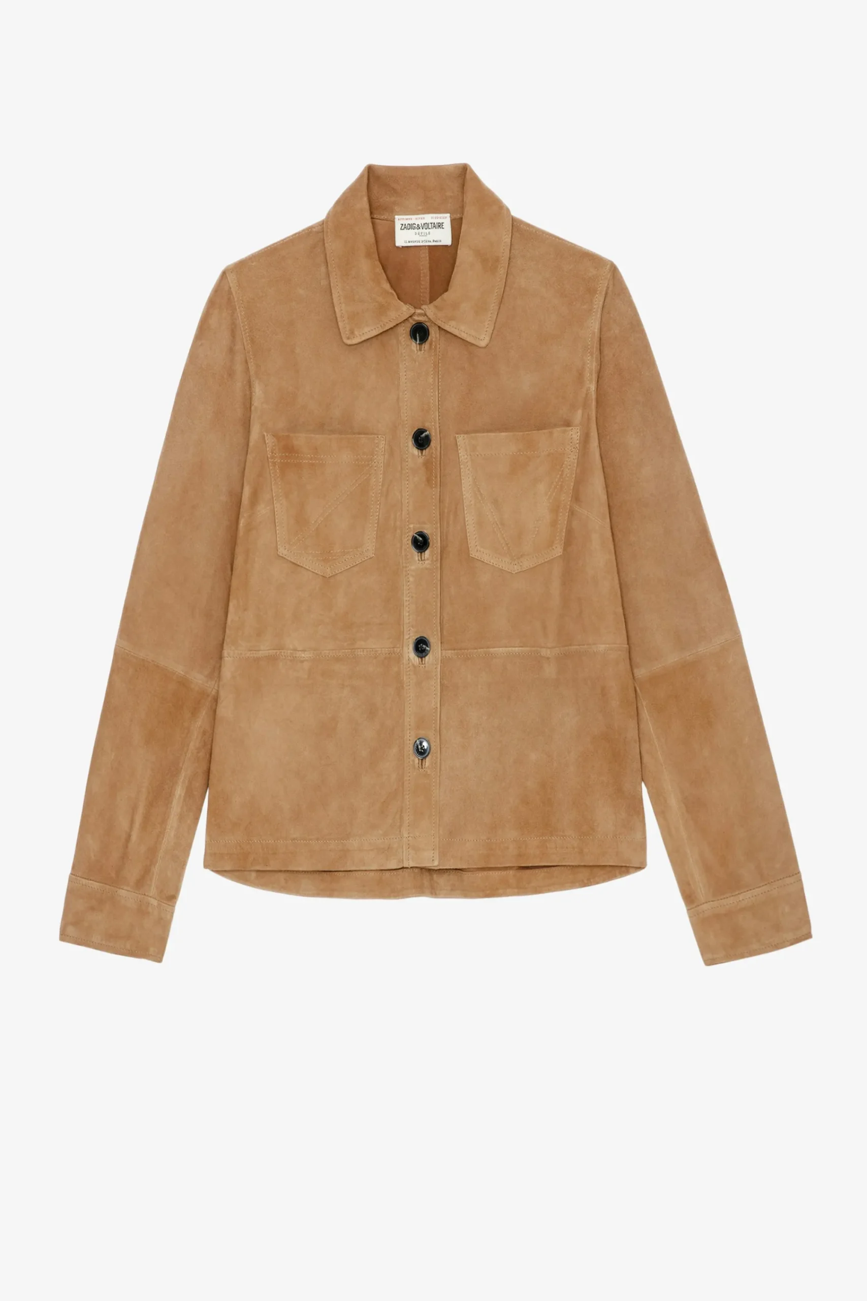 Zadig & Voltaire Manteaux Et Vestes^Chemise En Daim Toi